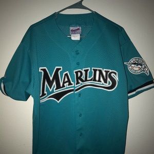 Vintage majestic marlins jersey made in USA